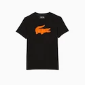 Lacoste  Big Logo Core Performance T-Shirt Black/Sunrise Férfipóló
