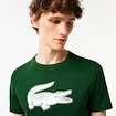 Lacoste  Big Logo Core Performance T-Shirt Green/White Férfipóló
