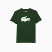 Lacoste  Big Logo Core Performance T-Shirt Green/White Férfipóló