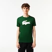 Lacoste  Big Logo Core Performance T-Shirt Green/White Férfipóló