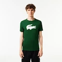 Lacoste  Big Logo Core Performance T-Shirt Green/White Férfipóló