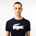 Lacoste  Big Logo Core Performance T-Shirt Navy Blue/White  Férfipóló