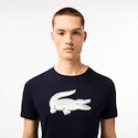 Lacoste  Big Logo Core Performance T-Shirt Navy Blue/White Férfipóló