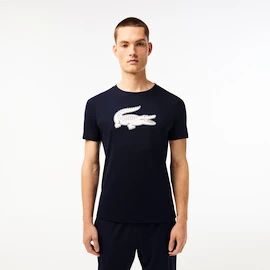 Lacoste Big Logo Core Performance T-Shirt Navy Blue/White Férfipóló