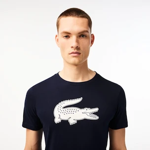 Lacoste  Big Logo Core Performance T-Shirt Navy Blue/White Férfipóló L