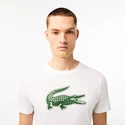 Lacoste  Big Logo Core Performance T-Shirt White/Green Férfipóló