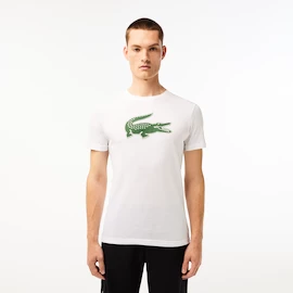 Lacoste Big Logo Core Performance T-Shirt White/Green Férfipóló