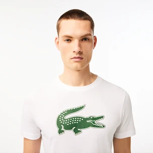 Lacoste  Big Logo Core Performance T-Shirt White/Green Férfipóló M