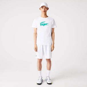 Lacoste  Core Performance Light White/Green Férfipóló L
