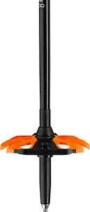 Leki  Helicon Lite Dark anthracite - Neon orange - Black 110-145 Síbot