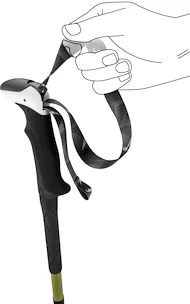 Leki  Khumbu Pro FX.One TA, gimblet-black-white Terepbotok
