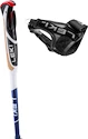 Leki  Smart Supreme, midnightblue dark metallic-darkblue-white, 100 - 130 cm Terepbotok