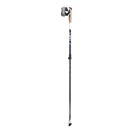 Leki Smart Supreme, midnightblue dark metallic-darkblue-white, 100 - 130 cm Terepbotok