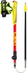 Leki  Ultratrail FX Junior, naturalcarbon-bright red-neonyellow, 95 - 110 cm Terepfutóbotok