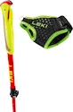 Leki  Ultratrail FX Junior, naturalcarbon-bright red-neonyellow, 95 - 110 cm Terepfutóbotok