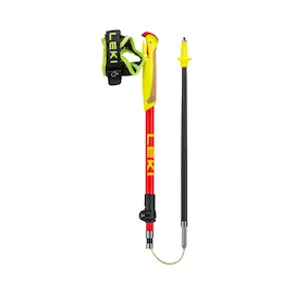 Leki Ultratrail FX Junior, naturalcarbon-bright red-neonyellow, 95 - 110 cm Terepfutóbotok