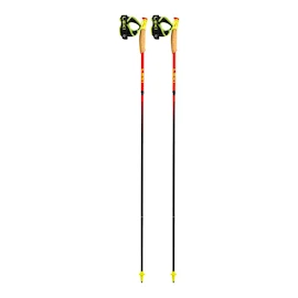 Leki Ultratrail FX.One Superlite, bright red-neonyellow-naturalcarbon Terepfutóbotok