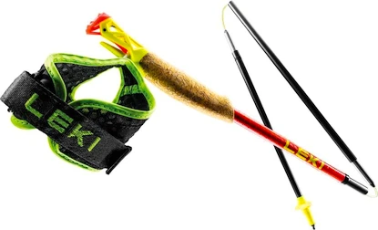 Leki  Ultratrail FX.One Superlite, bright red-neonyellow-naturalcarbon Terepfutóbotok