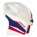 Lepkés kesztyű CCM Axis F9 White/Red/Blue Senior regular