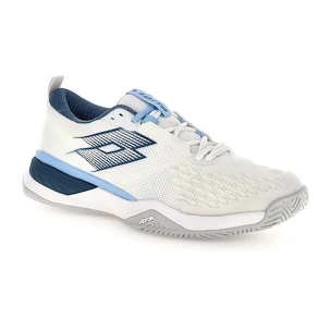 Lotto Raptor Hyperpulse 100 III SPD All White/Mallard Blue  Férfiteniszcipő EUR 42