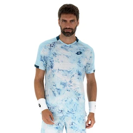Lotto Tech IV - D2 Tee Spun Sugar Blu Férfipóló