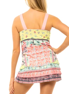 Lucky in Love  Patch Me Tank w/Bra Melon Női ujjatlan póló M