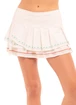 Lucky in Love  Sahara Pleat Tier Skirt White Női szoknya