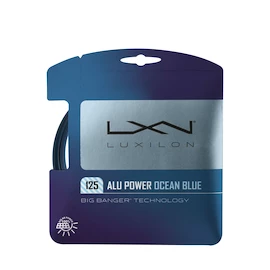 Luxilon Alu Power 125 Set Ocean Blue Teniszütő húrozása