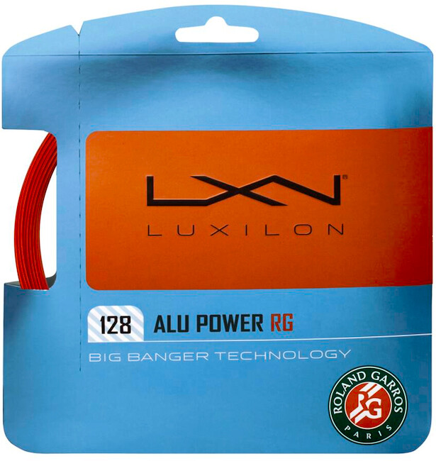 Luxilon  Alu Power Roland Garros Bronze  Teniszütő húrozása