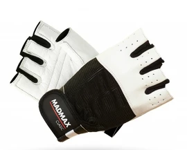 MadMax Clasic MFG248 Black/White Fitness kesztyű