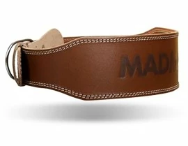 MadMax Full leather MFB246 Brown Erőemelő öv