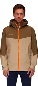 Mammut  Convey Tour HS Hooded Jacket Safari/Dark Sand Férfidzseki
