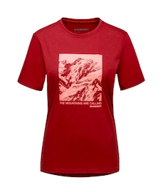 Mammut Core T-Shirt Blood Red Női póló