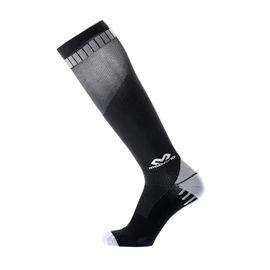 McDavid Elite Active Compression Socks Black/Grey Kompressziós zokni férfiaknak