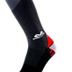 McDavid  Elite Active Compression Socks Black/Scarlet Kompressziós zokni férfiaknak