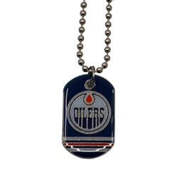 Medál dögcédula láncon NHL Edmonton Oilers