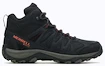 Merrell Accentor 3 Sport Mid Gtx Black/Tangerine Férfi kültéri lábbelik