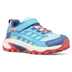 Merrell  Moab Speed 2 Low A/C Wtrpf Turq/Coral  Gyermek kültéri lábbelik