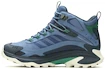 Merrell Moab Speed 2 Mid Gtx Steel Blue Férfi kültéri lábbelik