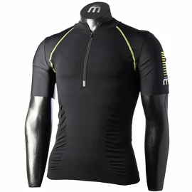 Mico Trail Zip Neck Nero cipzáros nyakú hosszú ujjú férfi felső