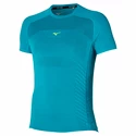 Mizuno  Aero Tee Algiers Blue Férfipóló