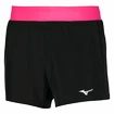 Mizuno Alpha 4.5 Short Black/Pink Peacock  Női rövidnadrág