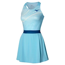 Mizuno Charge Printed Dress Blue Glow Ruha