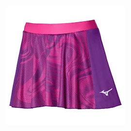 Mizuno Charge Printed Flying Skirt Purple Magic Női szoknya