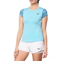 Mizuno  Charge Printed Tee  Blue Glow  Női póló