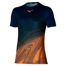 Mizuno Charge Shadow Graphic Tee Pageant Blue Férfipóló