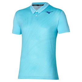 Mizuno Charge Shadow Polo Blue Glow Férfipóló