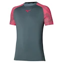 Mizuno  Charge Shadow Tee Turbulence Férfipóló S