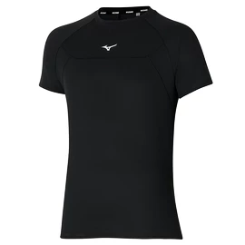 Mizuno DryAeroFlow Tee Black Férfipóló