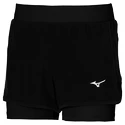 Mizuno  ER 2in1 Short Black  Női rövidnadrág